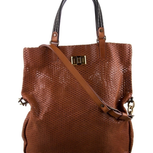 Lanvin perforated tote - Picture 1 of 5